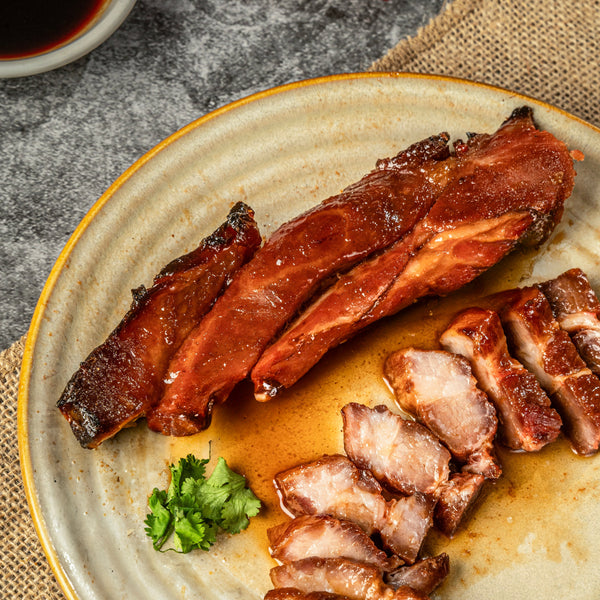 Plum Sauce Glazed Char Siu.